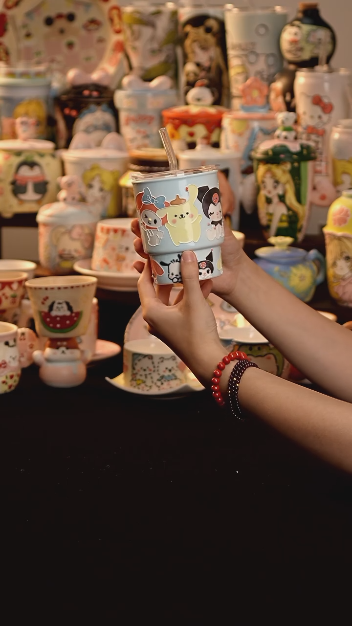 其他景德镇釉下彩手绘设计师款陶瓷