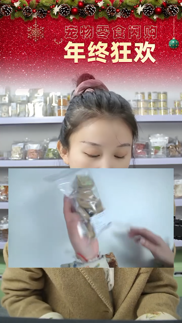 宠物零食闪拍-牛肉果蔬