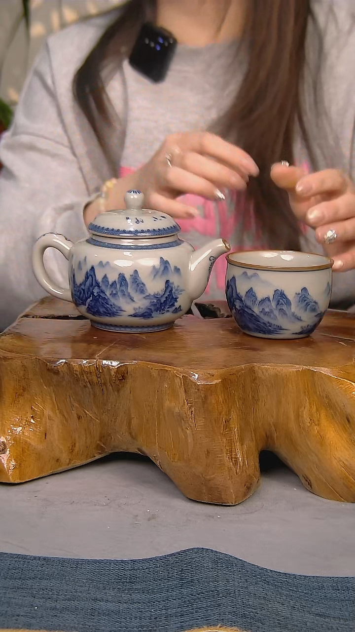 【闪购商品】简装家用款2件套 陶瓷家用茶具系列