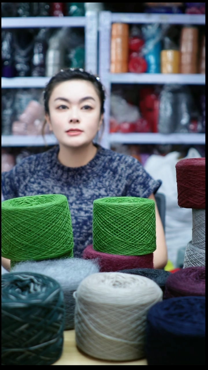 羊毛欢姐手编线D364