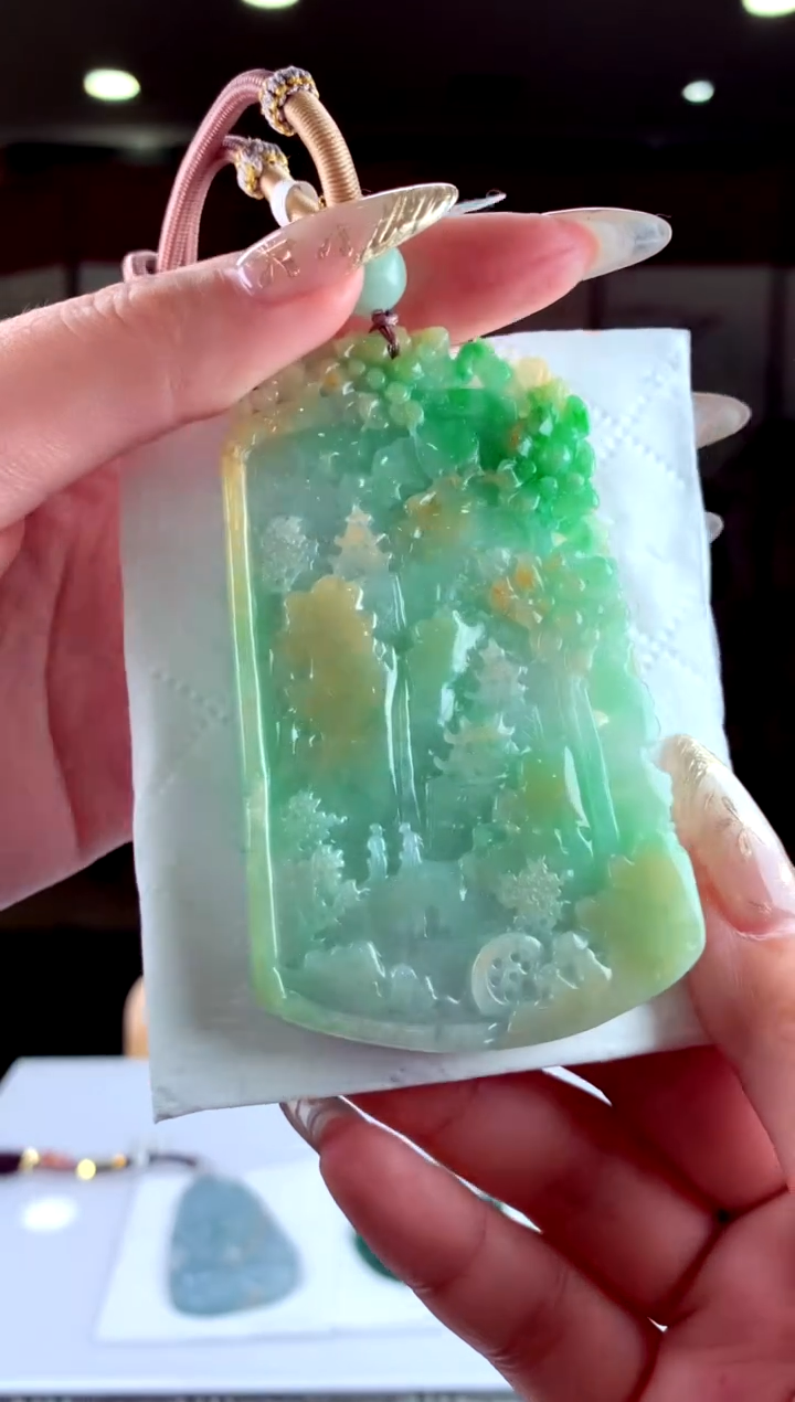 【闪购商品】定制翡翠未镶嵌天然A货翡翠（拍一发一）