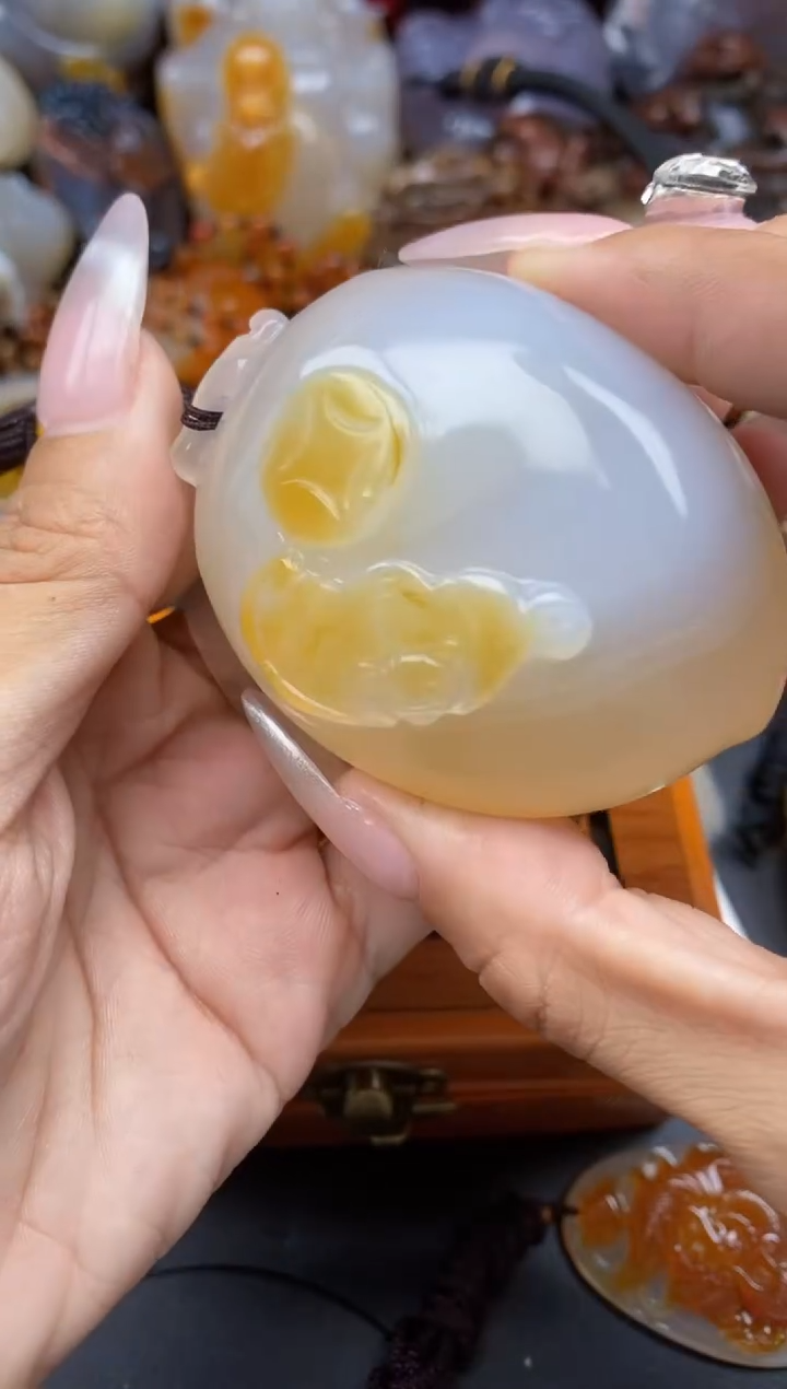 【闪购商品】玛瑙/玉髓颈饰未镶嵌ll