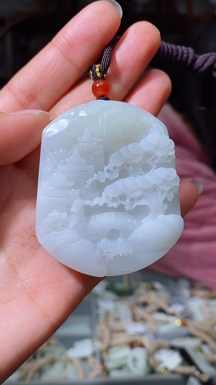 【闪购商品】和田玉挂件未镶嵌1
