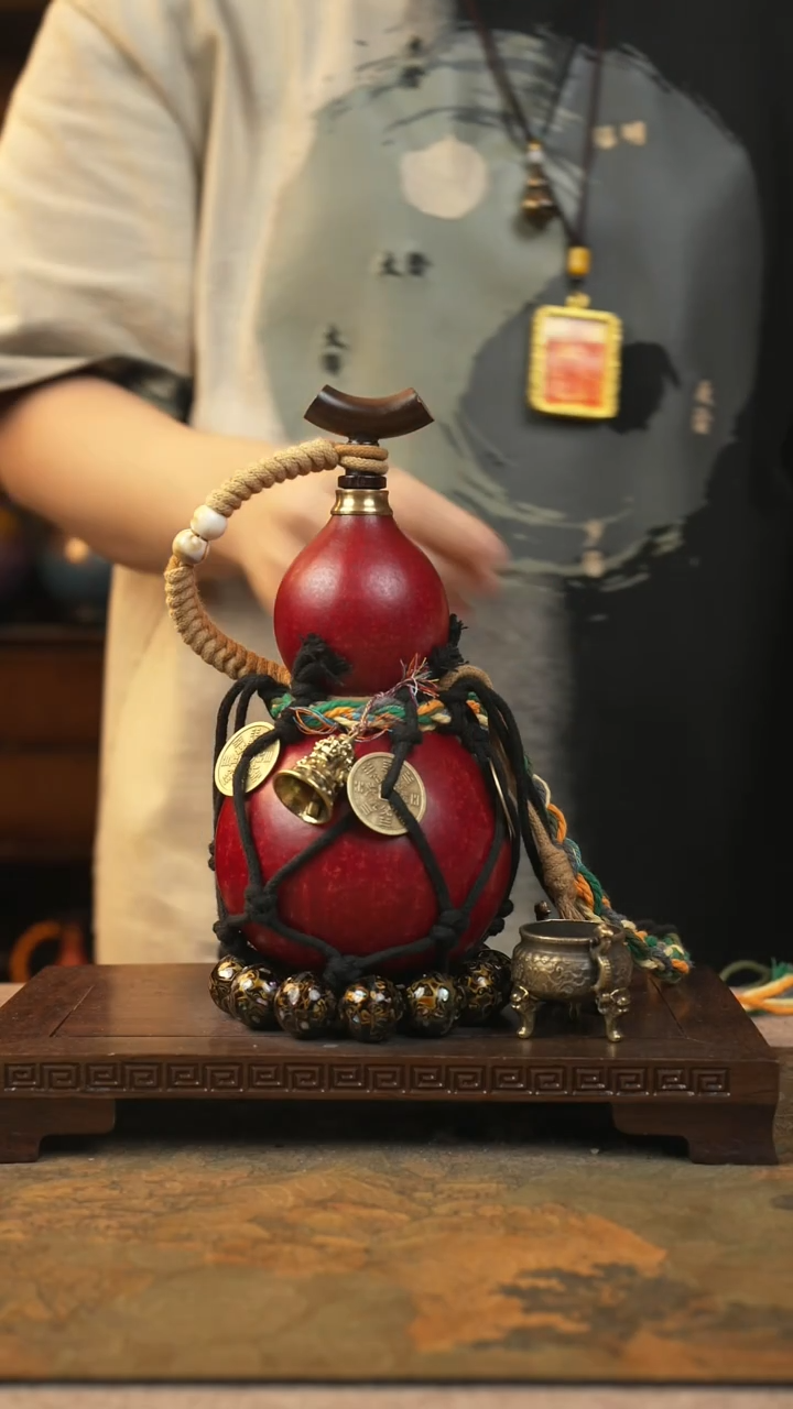 034大漆一物一拍记葫堂出品[不带手串】