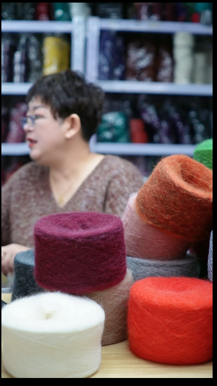 羊绒欢姐编织E410