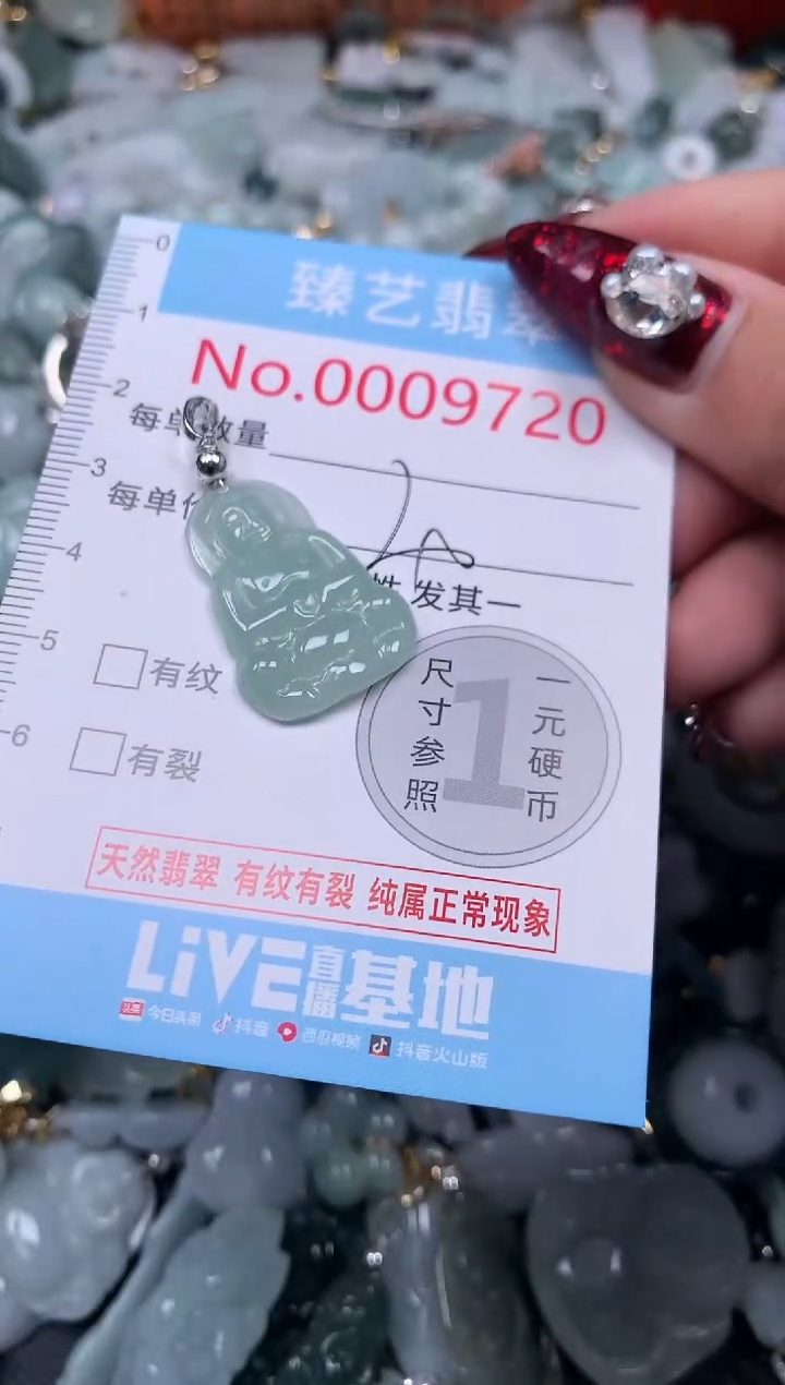 颈饰未镶嵌翡翠9720