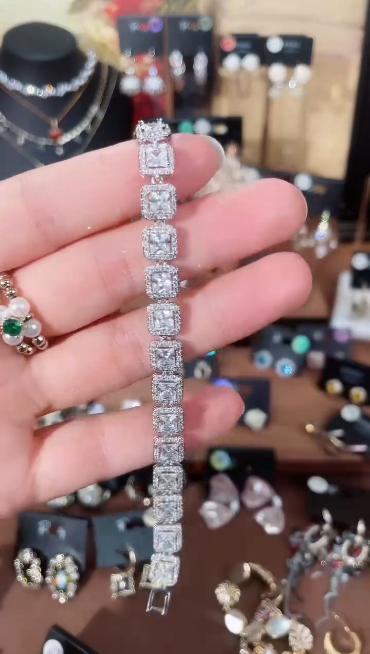 铜合金合成立方氧化锆925银7290