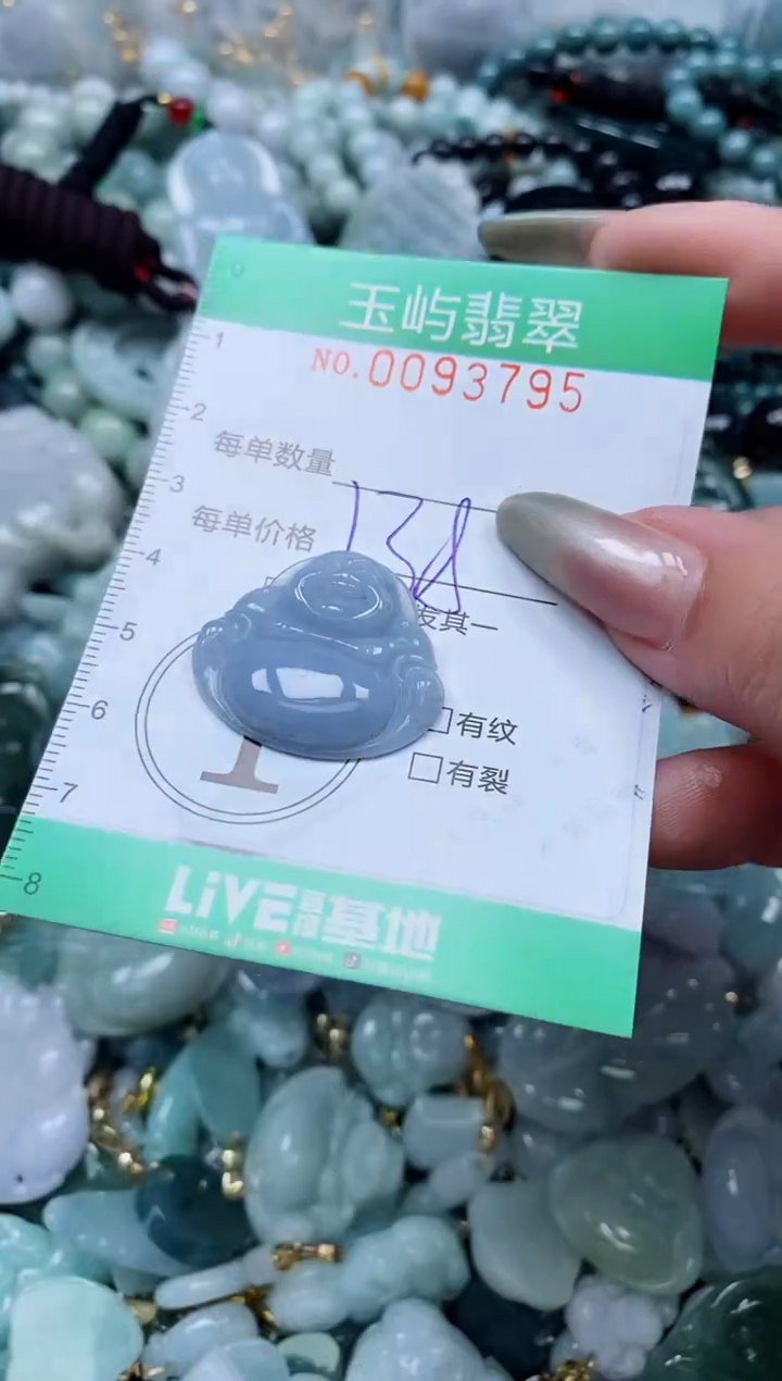 【闪购商品】翡翠颈饰未镶嵌闪购0093795