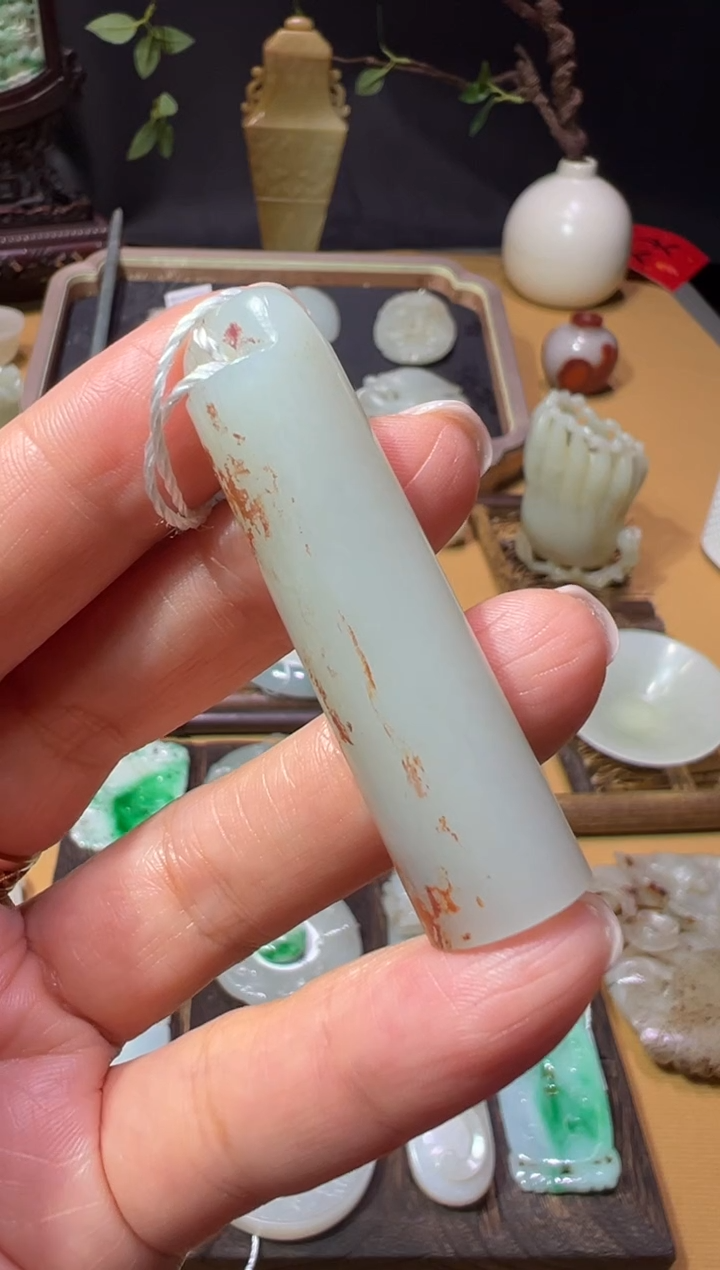 【闪购商品】和田玉XHM-746     翎管