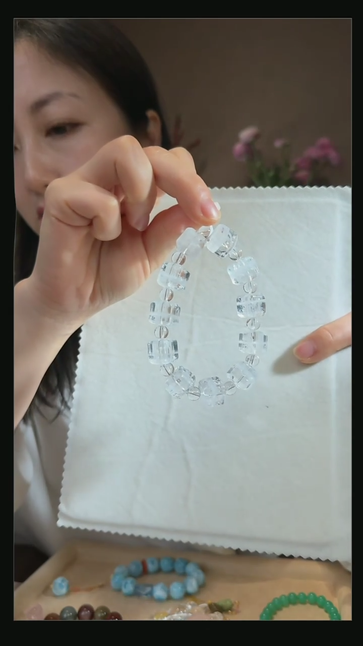 【闪购商品】水晶手串未镶嵌天然白幽灵手串