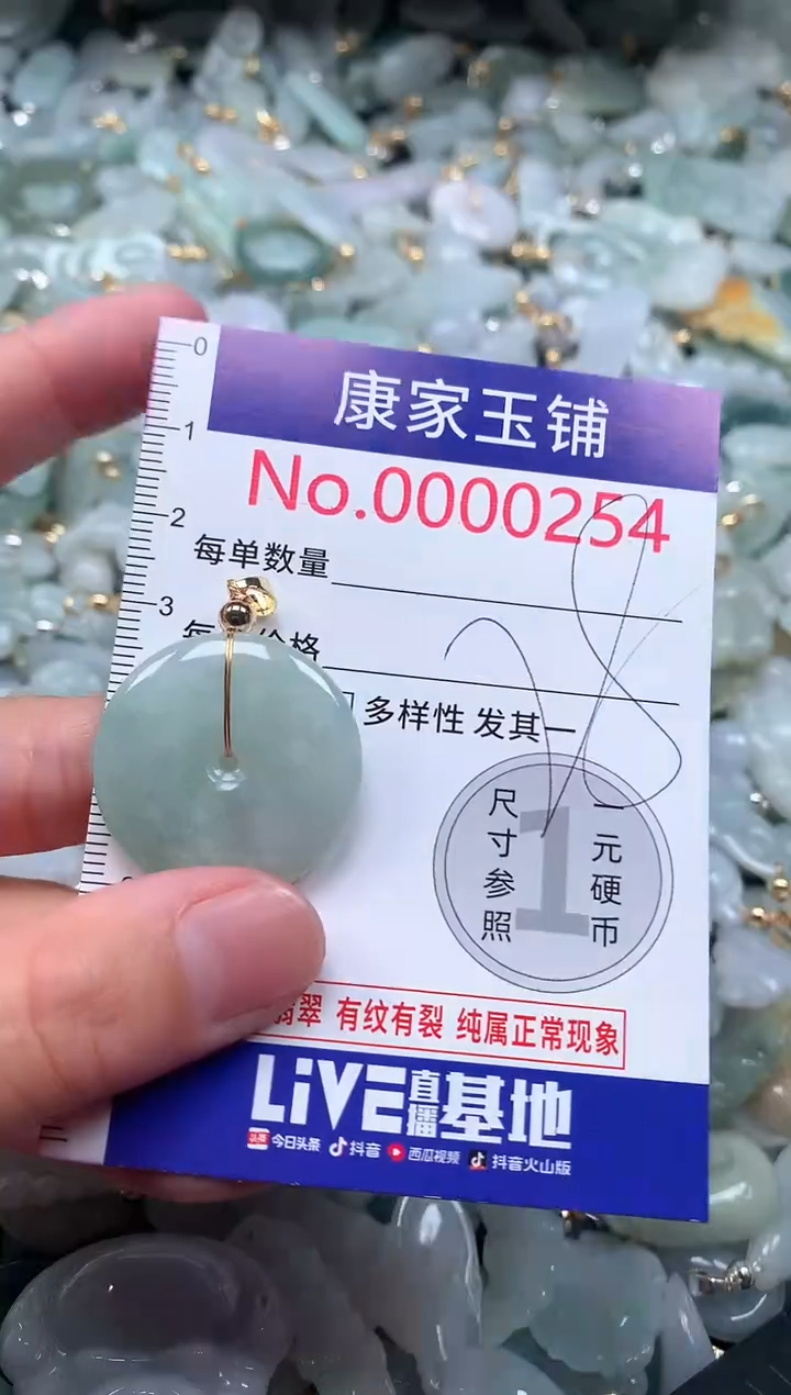 【闪购商品】翡翠吊坠(不含链)未镶嵌254