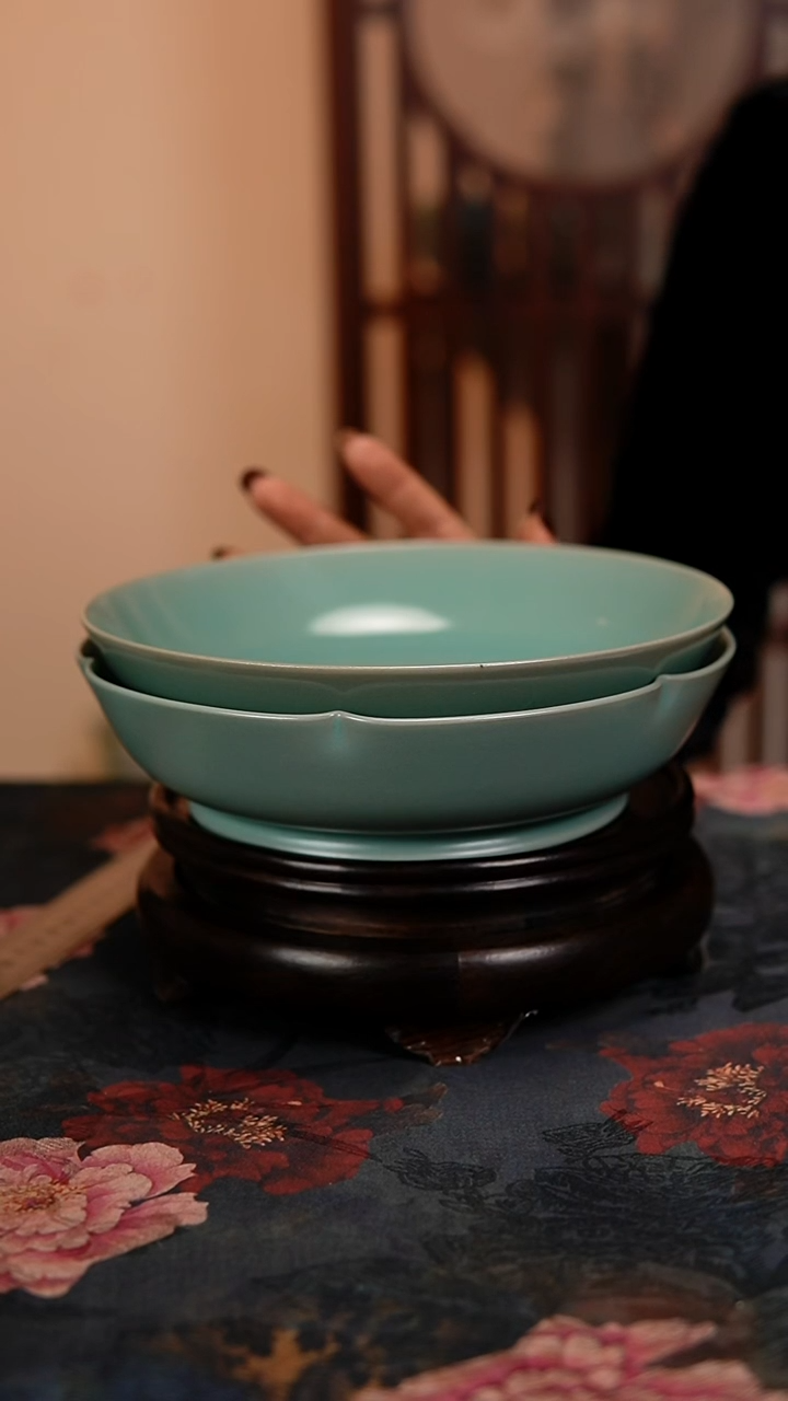 瓷片原产地原矿釉汝瓷