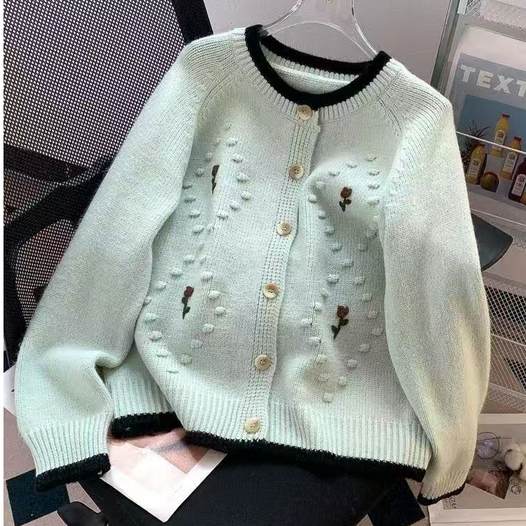 毛针织衫慵懒风流苏针织打底毛衣小香风气质时尚针织