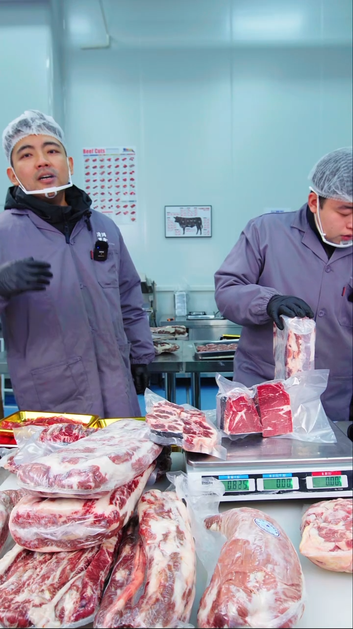 包装12个月中国大陆谷饲雪花块肉2.5kg