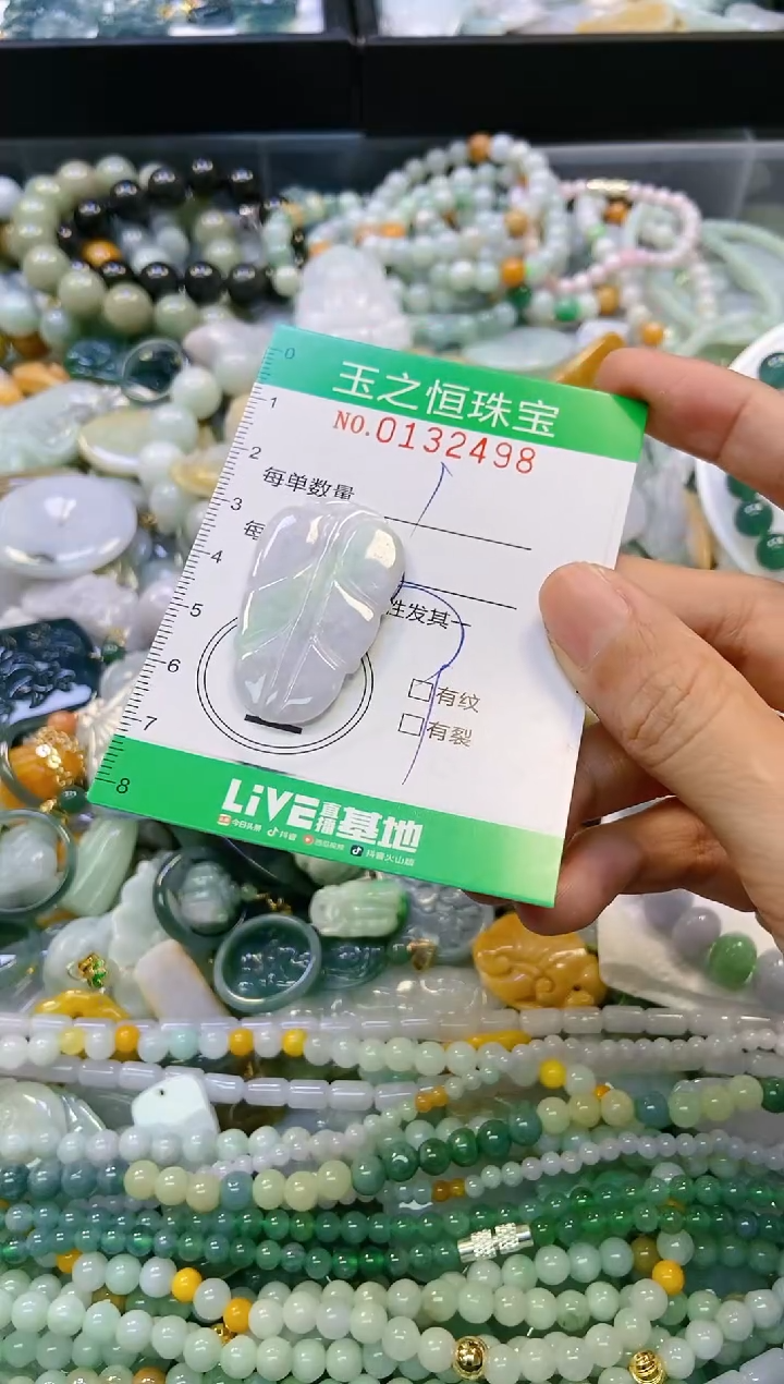翡翠未镶嵌颈饰闪购0132498