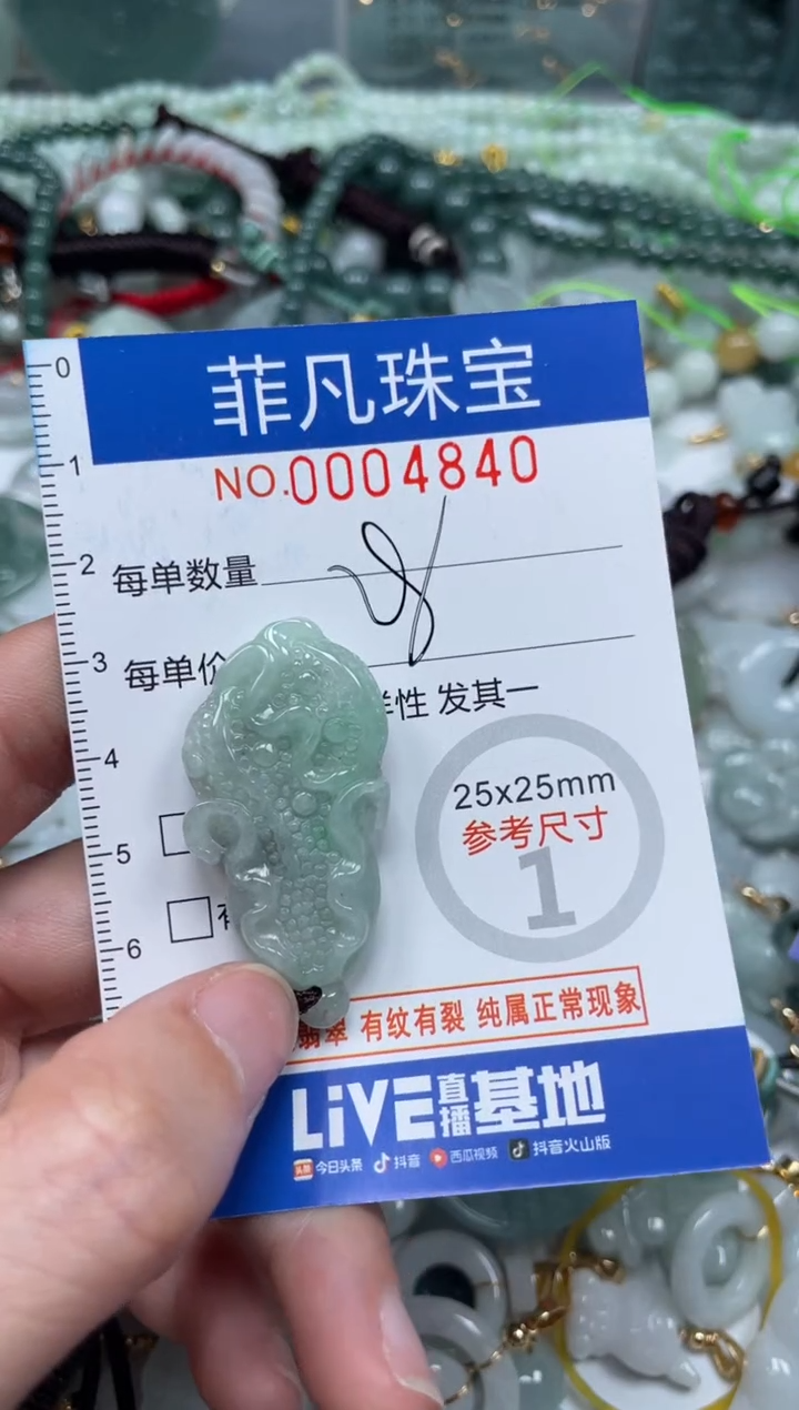 【闪购商品】翡翠颈饰未镶嵌00...4840
