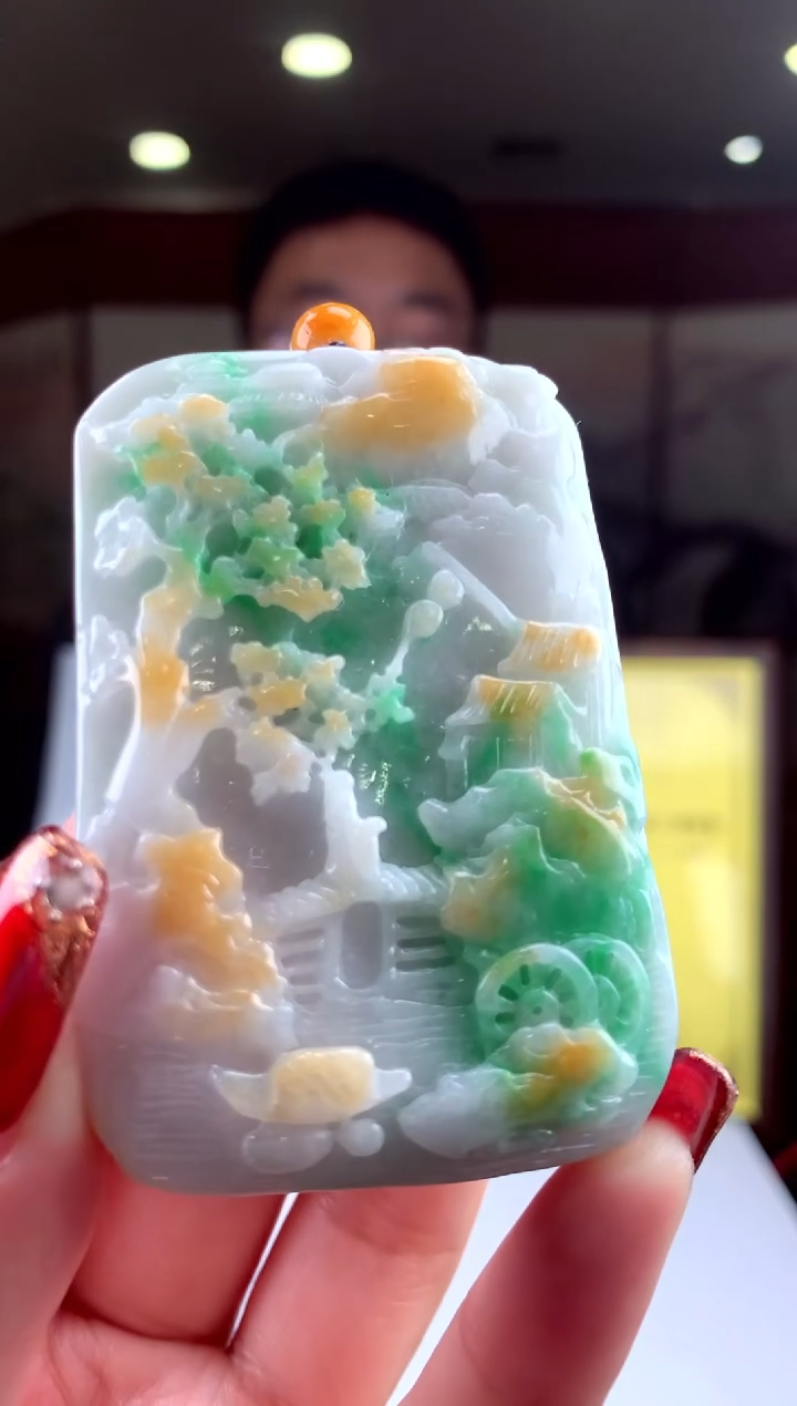 【闪购商品】定制翡翠未镶嵌天然A货翡翠（拍一发一）