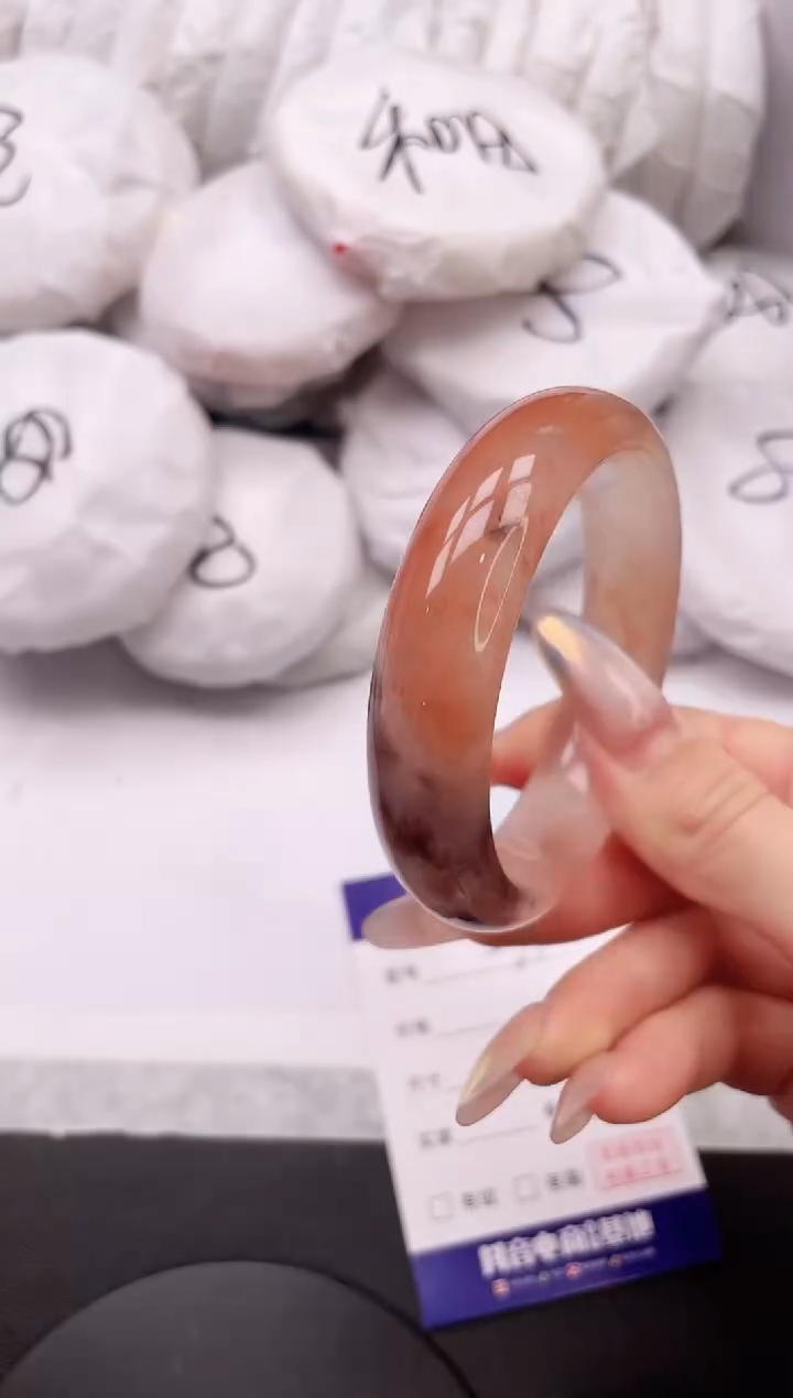 【闪购商品】石英质玉手镯未镶嵌8K277-56