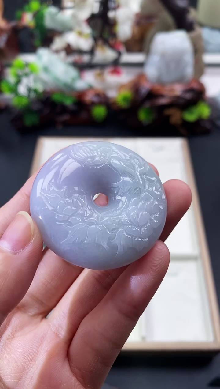 颈饰未镶嵌翡翠天然缅甸A货翡翠