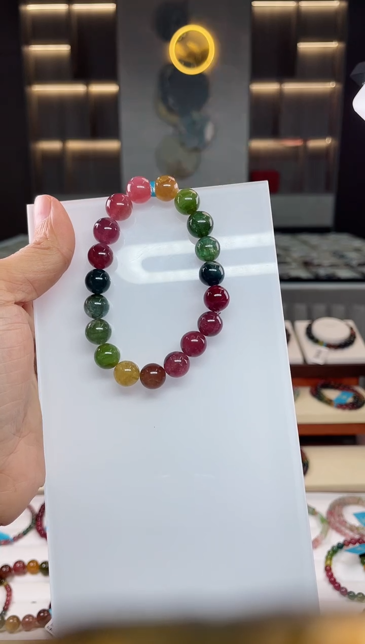 【闪购商品】碧玺单圈手串未镶嵌（多样性发一条）Q