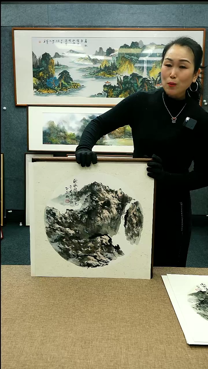 【闪购商品】国画52*52徐正道老师山水