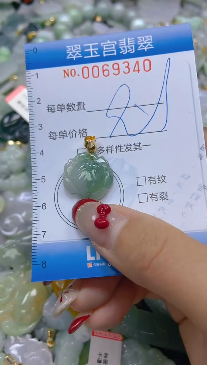 【闪购商品】翡翠颈饰未镶嵌闪购0069340