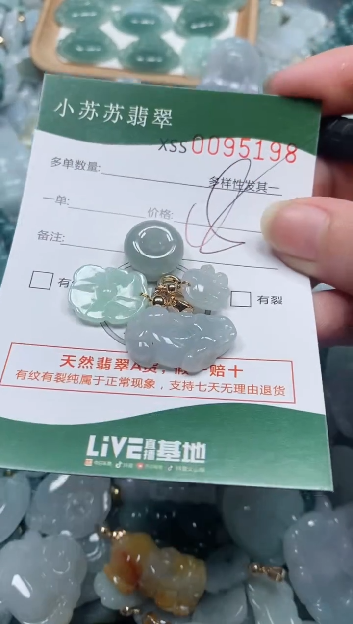 【闪购商品】翡翠颈饰未镶嵌闪购商品0095198