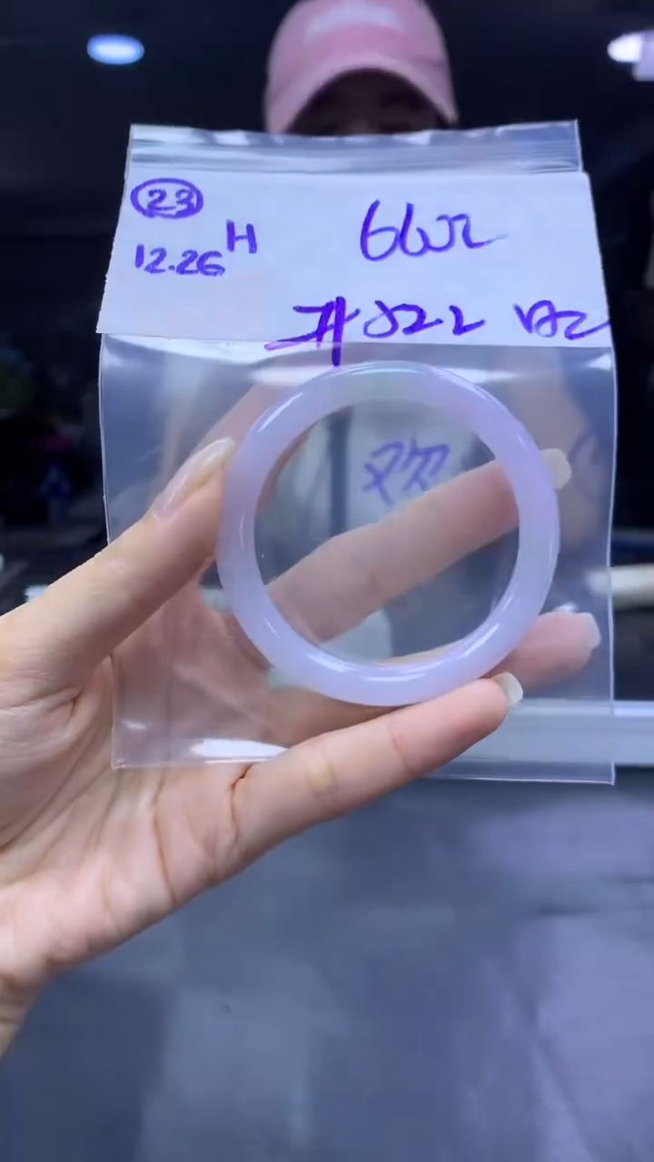 未镶嵌定制翡翠23手镯52.2冰丝+660元+拍一发一