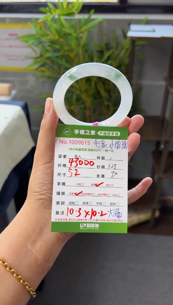 【闪购商品】翡翠手镯未镶嵌多人