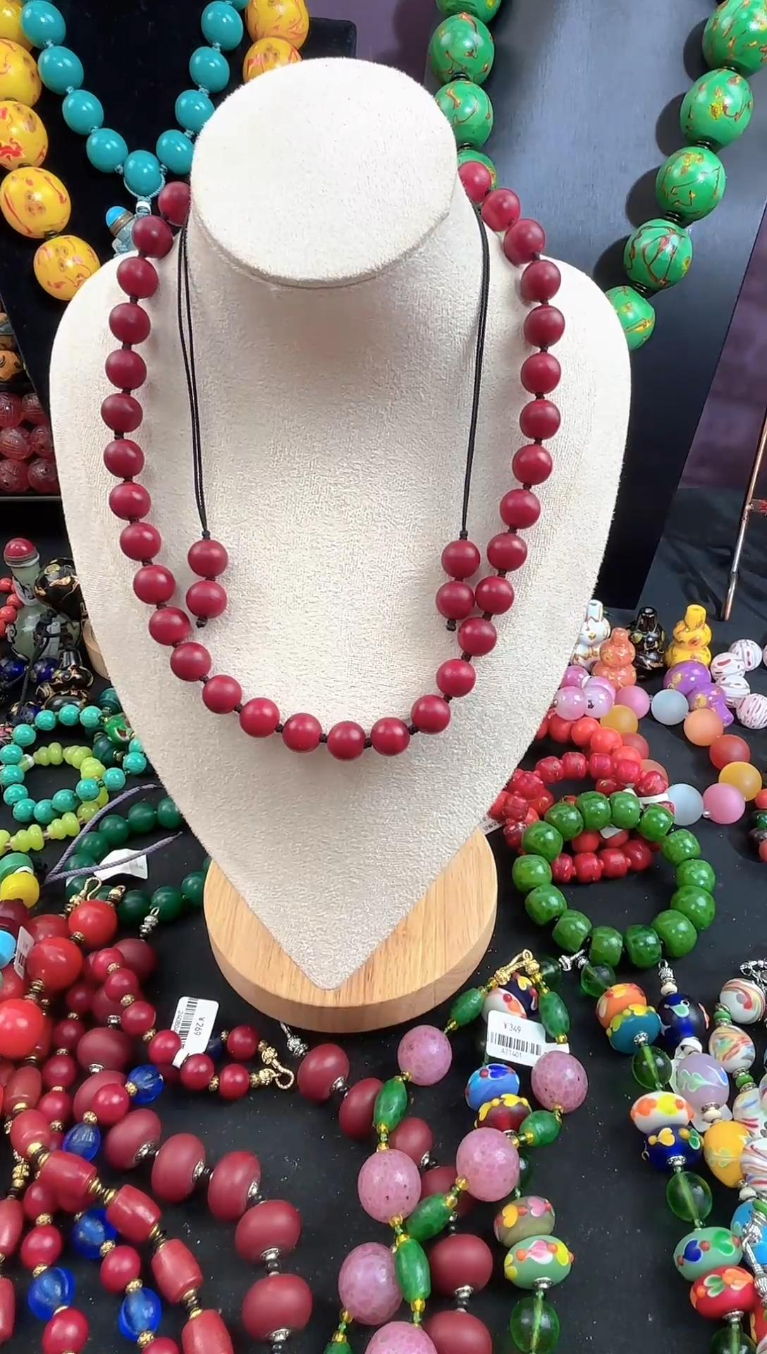 DIY琉璃经典时尚琉璃项链