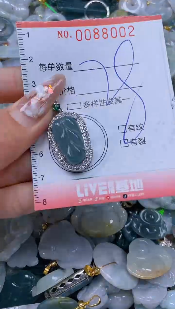 【闪购商品】翡翠颈饰未镶嵌闪购0088002