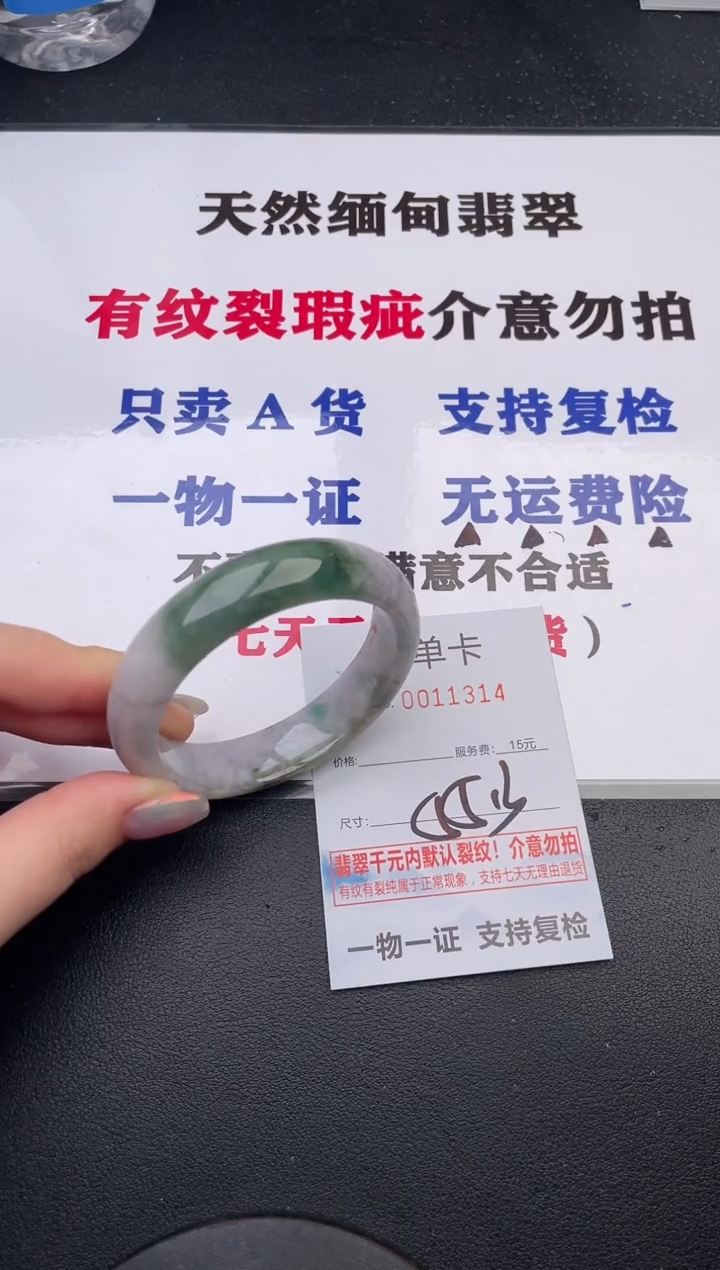 未镶嵌手镯翡翠14