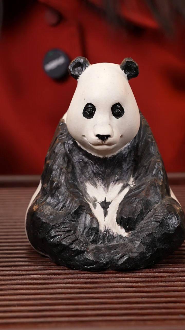 【闪购商品】紫砂茶宠紫砂 大熊猫