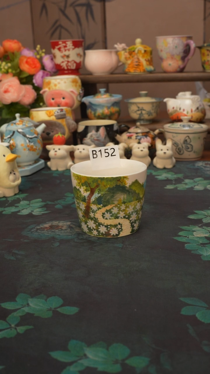 石一  乡间小路猪口杯152