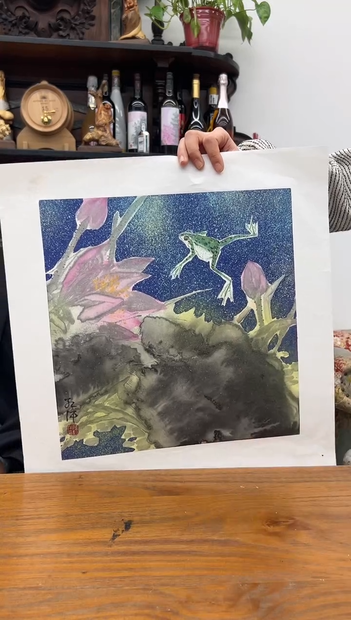 【闪购商品】国画陈红汗老师国画作品6