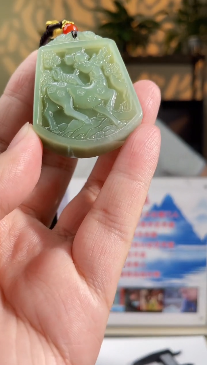 和田玉未镶嵌吊坠(不含链)多样性发货拍一发一