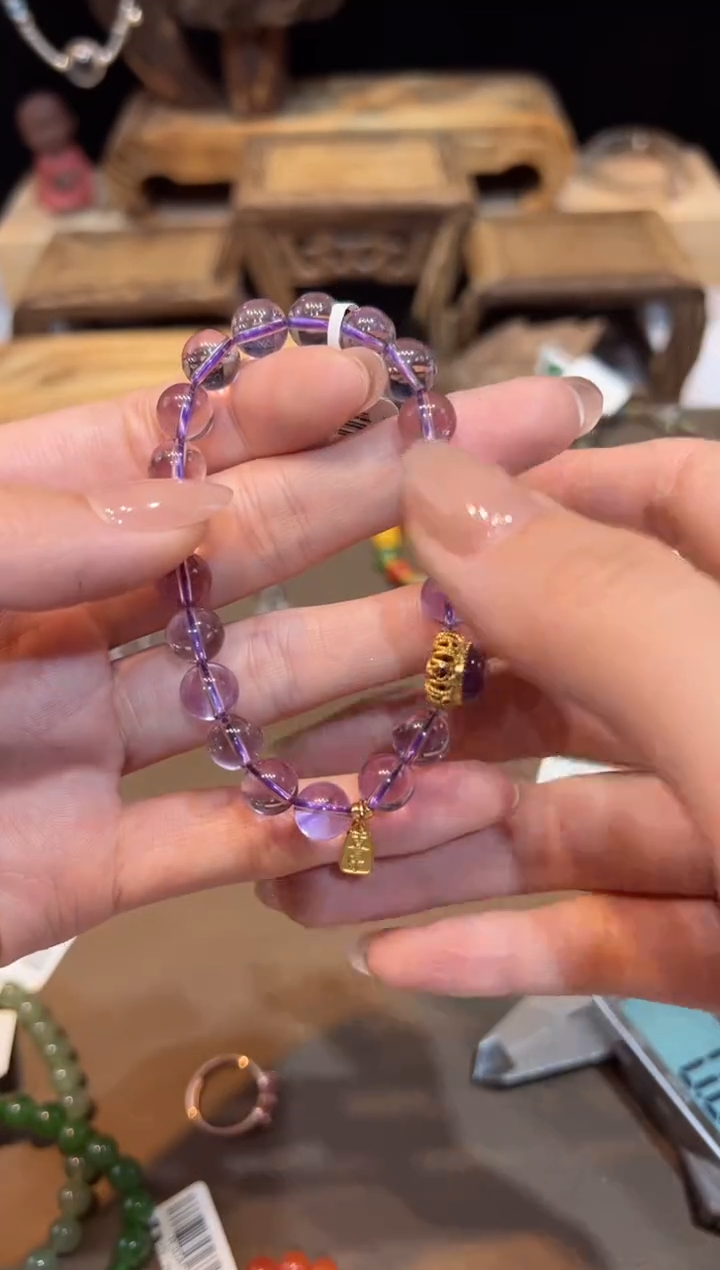 水晶手链未镶嵌手饰@@