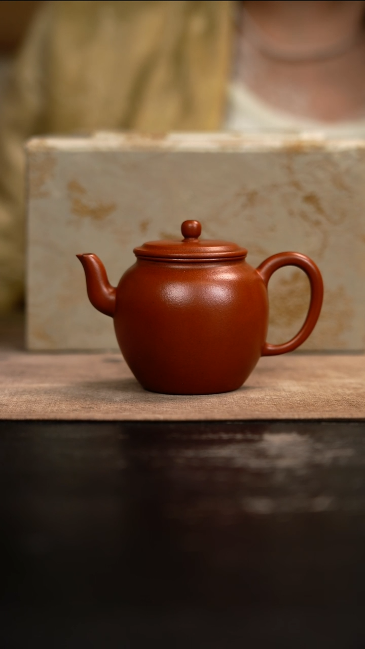【闪购商品】紫砂茶壶平盖宫灯130cc