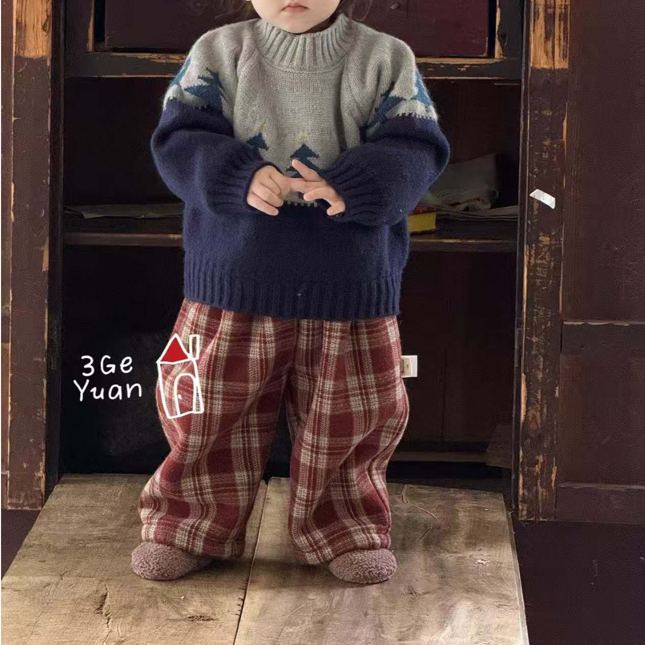 SGY---9126---格子裤---格子---NO退NO换