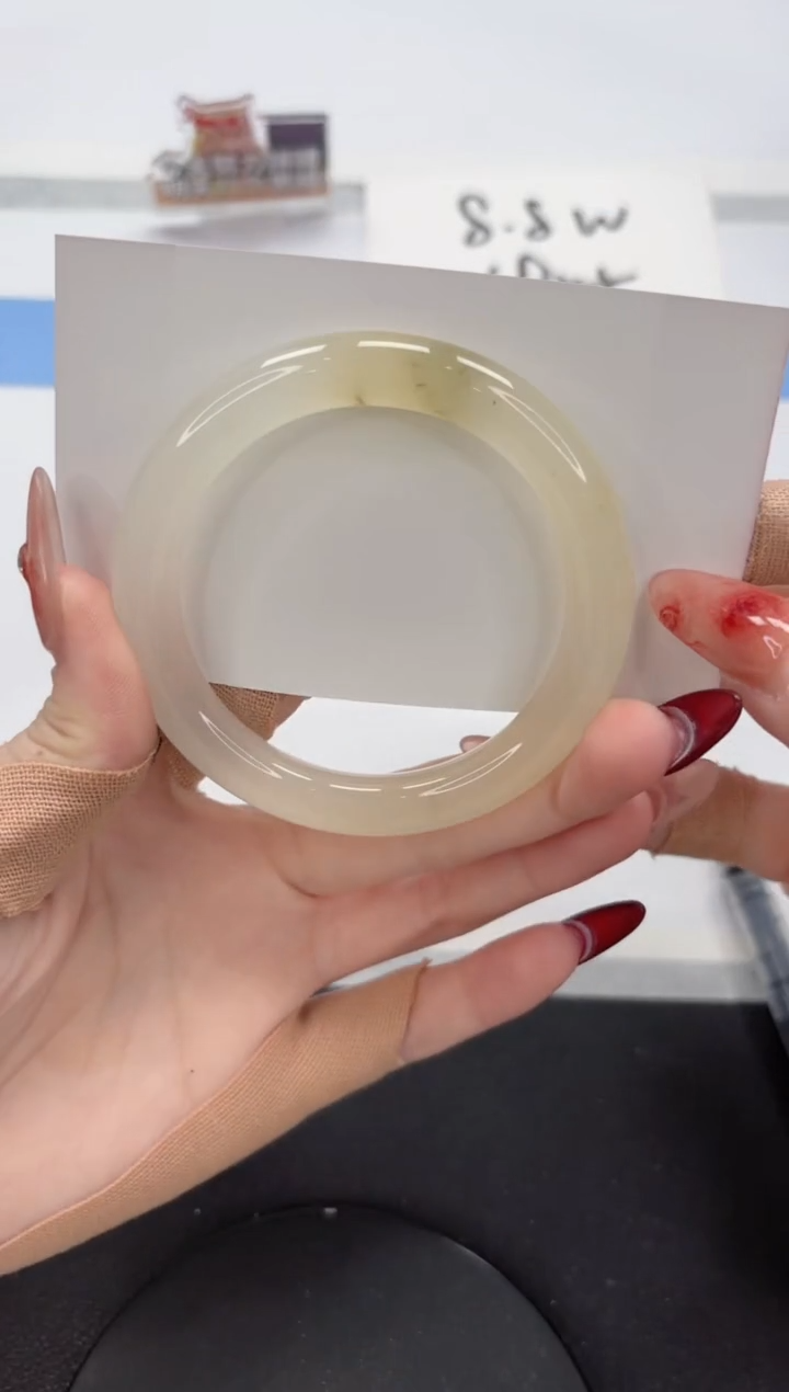 【闪购商品】石英质玉手镯未镶嵌A354-54.3