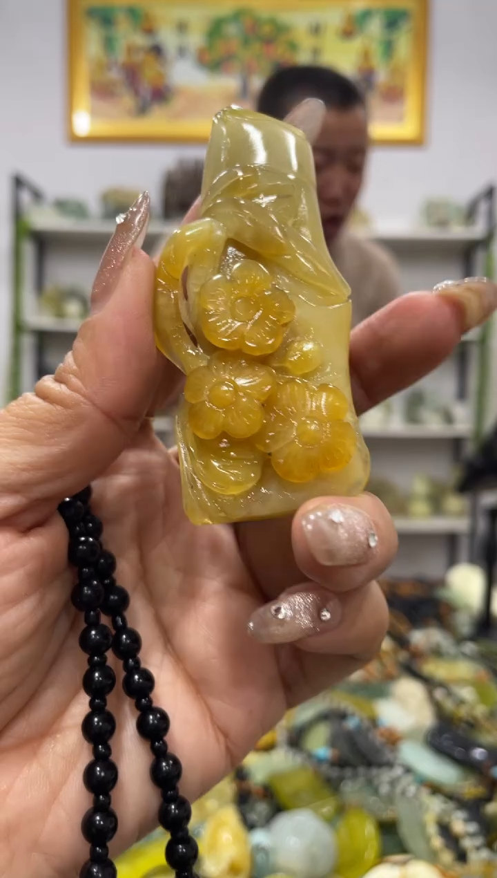 【闪购商品】岫玉吊坠未镶嵌