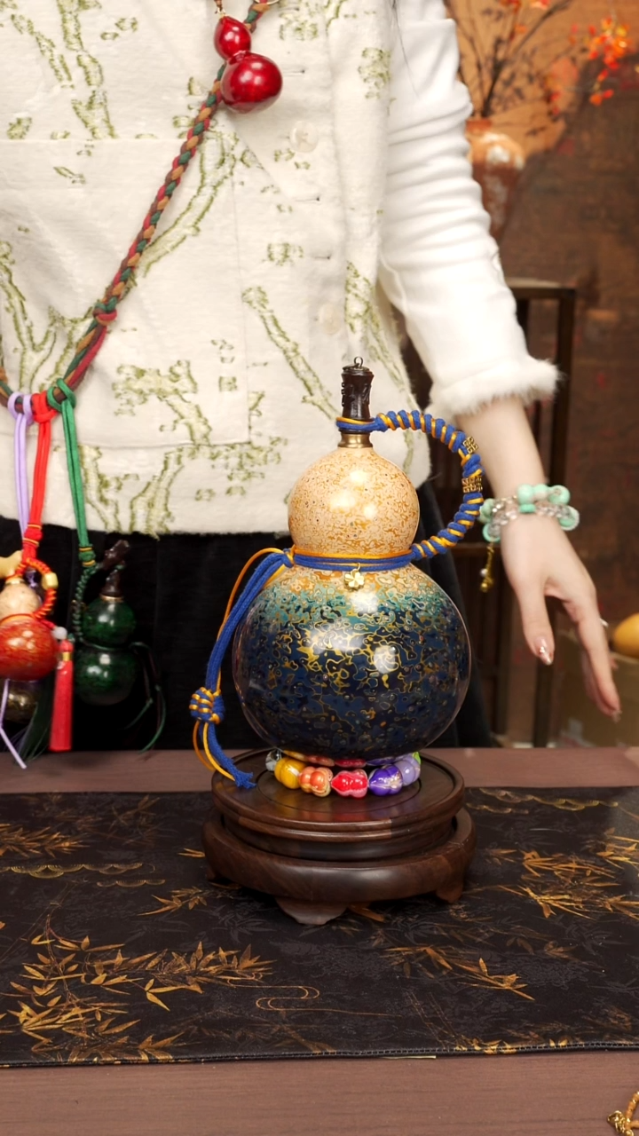 211--高端工艺大漆酒葫芦--338