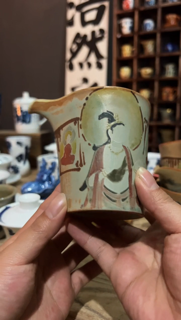 【闪购商品】观云听雨原创手绘茶具