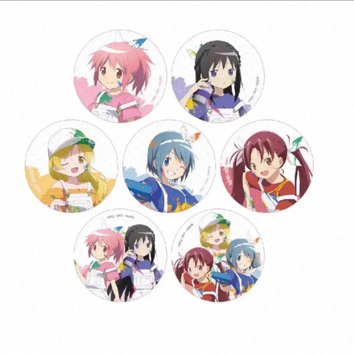 【日谷】魔法少女小圆 叛逆的物语 油漆 徽章 抱盒 
