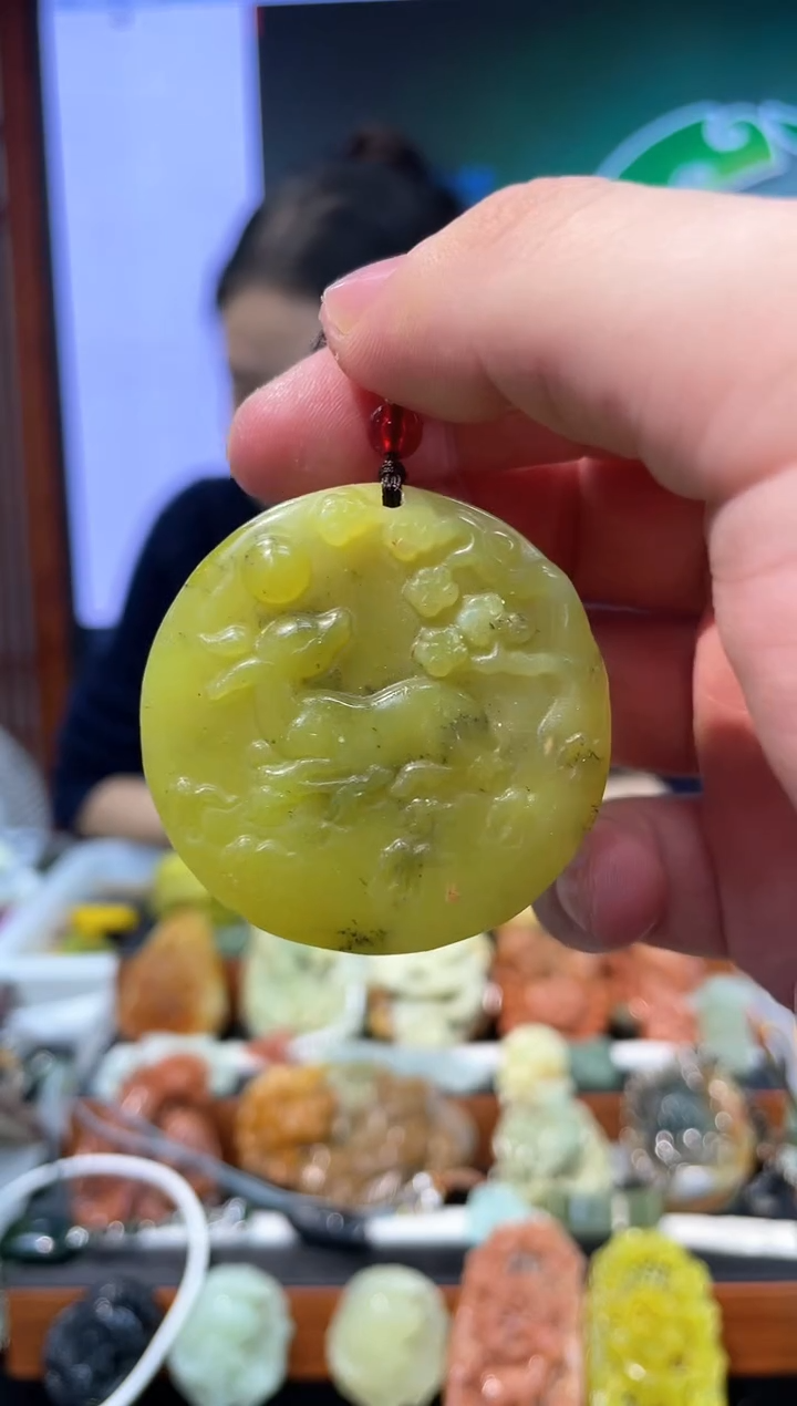 【闪购商品】岫玉吊坠未镶嵌·