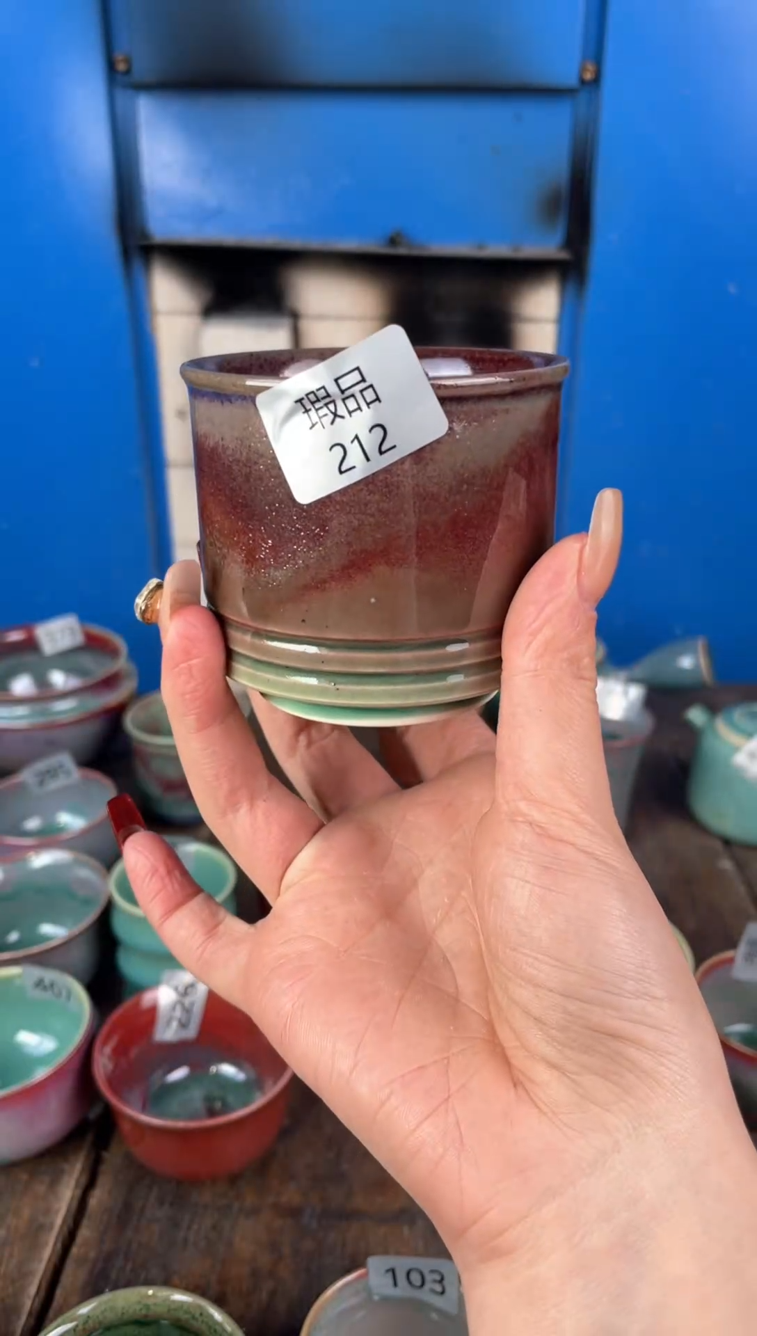 【闪购商品】摆件钧瓷窑变精品茶器