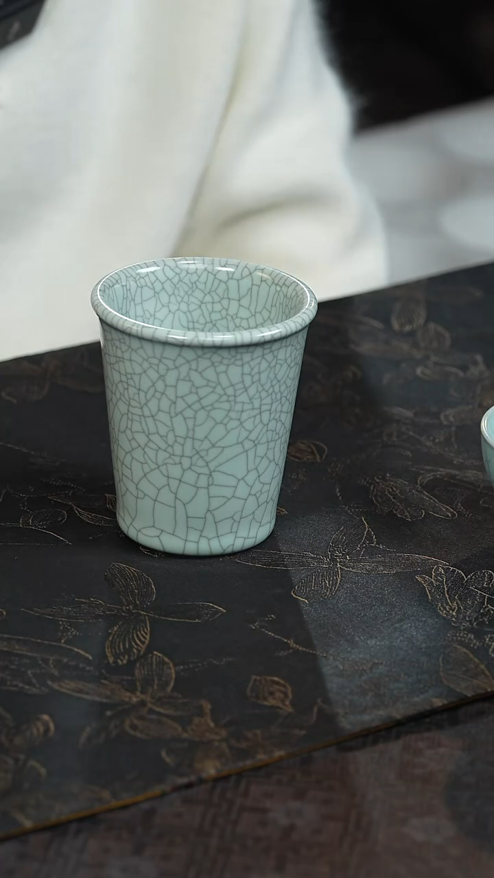 瓷程智强 天青 可乐杯