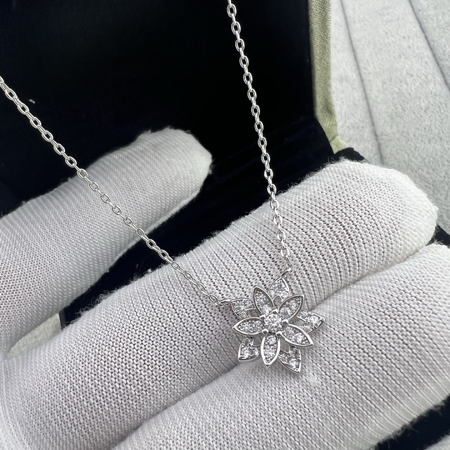 合金项链 简约 经典 繁-太阳花项链