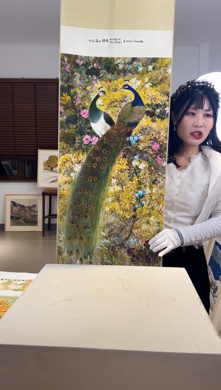 【闪购商品】版画耿玉琨限量作品亲签盖章版画S