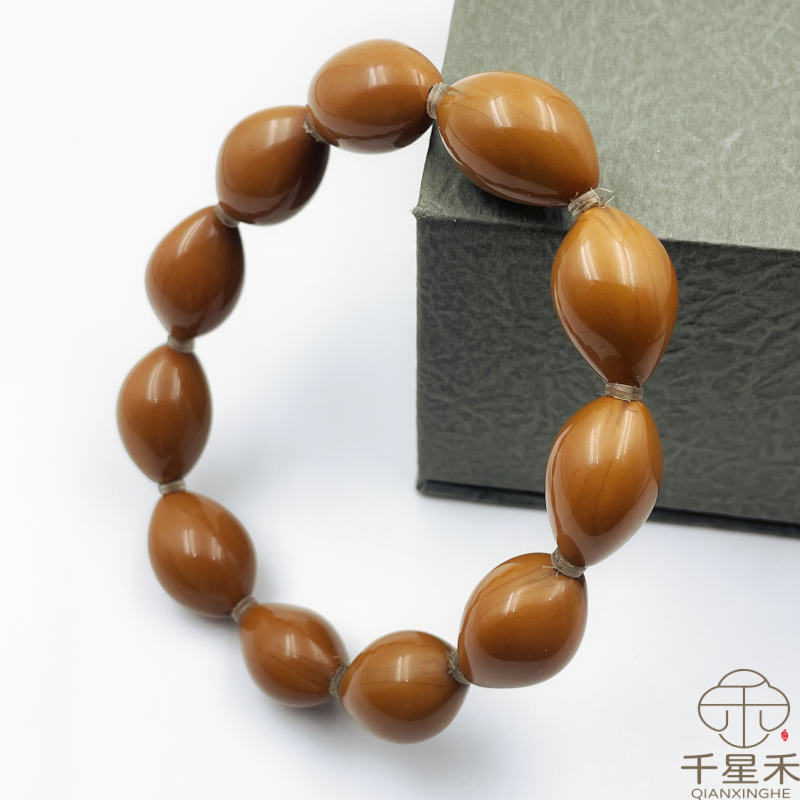 橄榄核手串梅林铁核『鹅蛋』 精抛毕业串